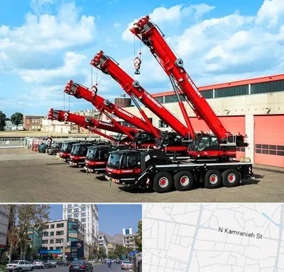 جرثقیل در کامرانیه