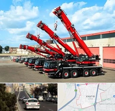 جرثقیل در خطیب تبریز