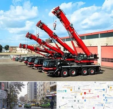 جرثقیل در فاطمی 