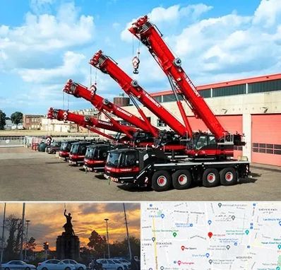 جرثقیل در میدان حر 