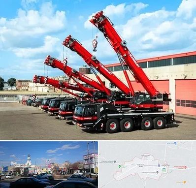 جرثقیل در ماهدشت کرج