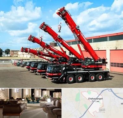 جرثقیل در چهاردانگه