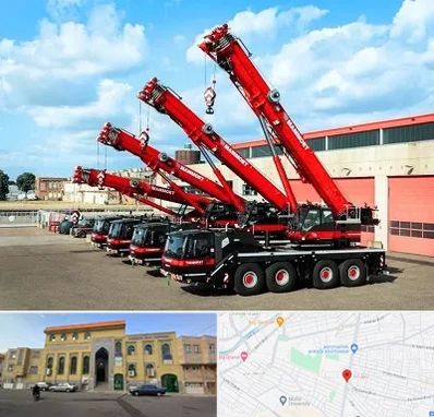 جرثقیل در زنبیل آباد قم