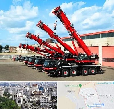 جرثقیل در ولنجک 