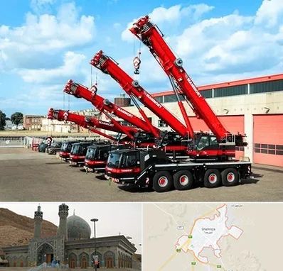 جرثقیل در شهرضا