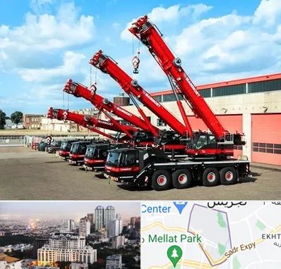 جرثقیل در الهیه 