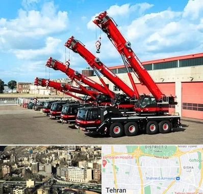 جرثقیل در مرزداران 