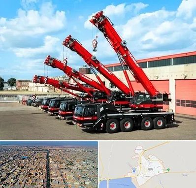 جرثقیل در بندر ماهشهر