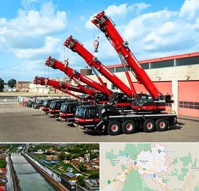 جرثقیل در مراغه