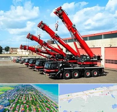 جرثقیل در فریدونکنار