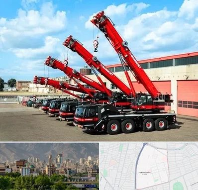 جرثقیل در جمشیدیه