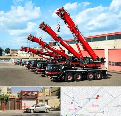 جرثقیل در باجک قم