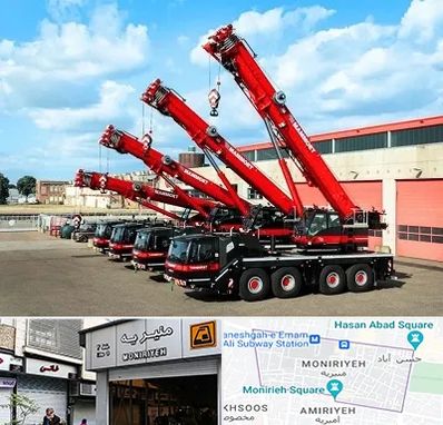 جرثقیل در منیریه 