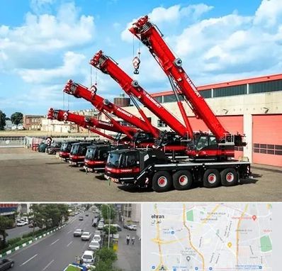 جرثقیل در ستارخان 