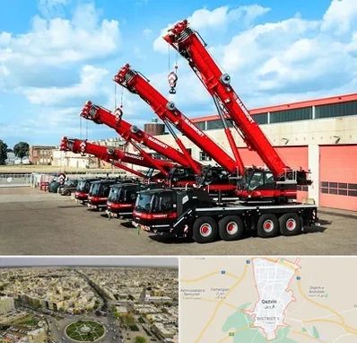 جرثقیل در قزوین