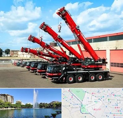 جرثقیل در کوهسنگی مشهد