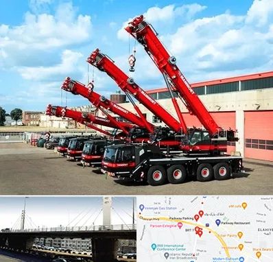 جرثقیل در پارک وی 