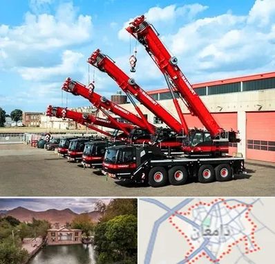 جرثقیل در دامغان