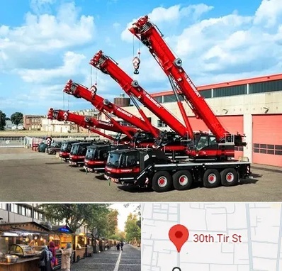 جرثقیل در سی تیر