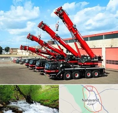 جرثقیل در نهاوند