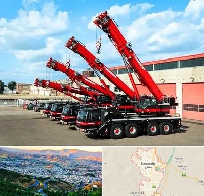 جرثقیل در سنندج