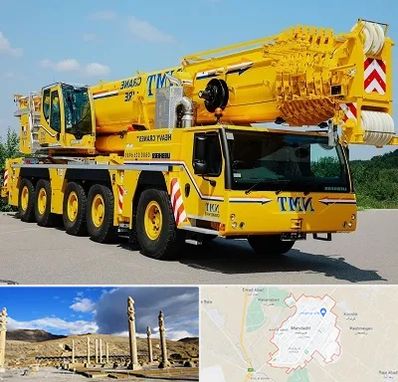 جرثقیل کفه دار در مرودشت