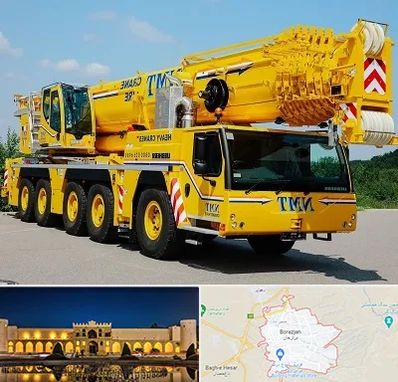 جرثقیل کفه دار در برازجان