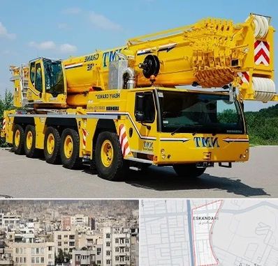 جرثقیل کفه دار در اسکندری