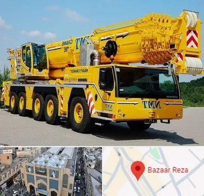 جرثقیل کفه دار در بازار رضا مشهد