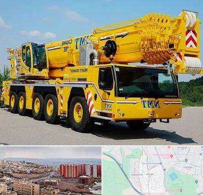 جرثقیل کفه دار در سهند تبریز