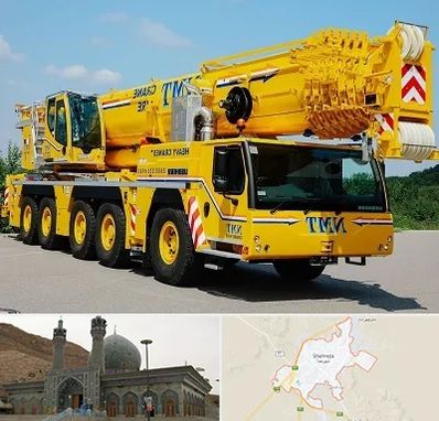 جرثقیل کفه دار در شهرضا