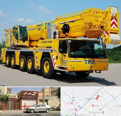 جرثقیل کفه دار در باجک قم