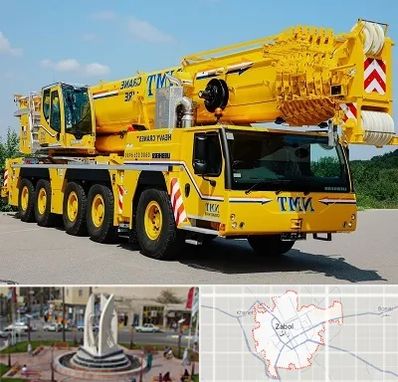 جرثقیل کفه دار در زابل