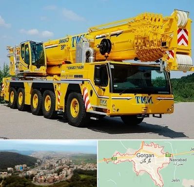 جرثقیل کفه دار در گرگان