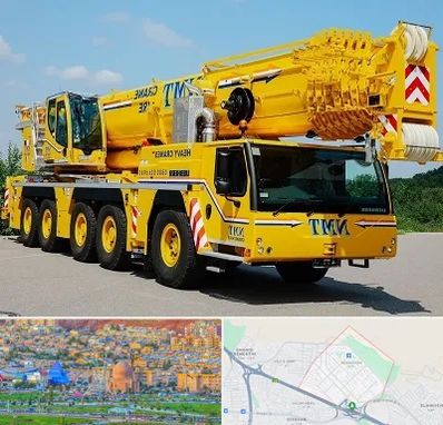 جرثقیل کفه دار در رشدیه تبریز