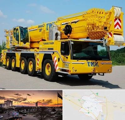 جرثقیل کفه دار در قوچان