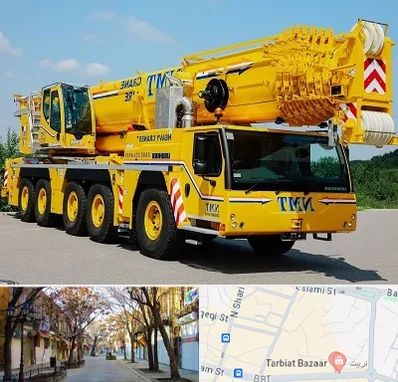 جرثقیل کفه دار در تربیت تبریز