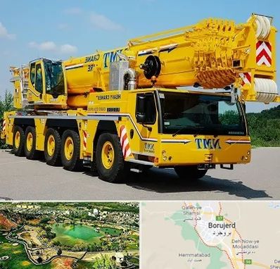 جرثقیل کفه دار در بروجرد