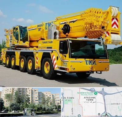 جرثقیل کفه دار در آپادانا