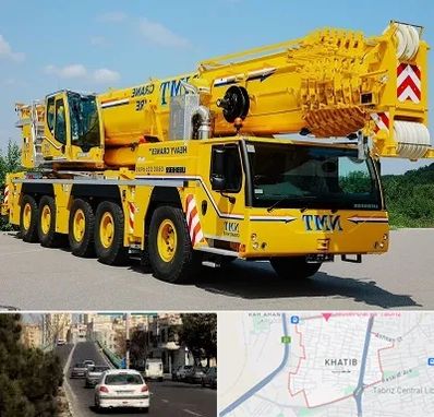 جرثقیل کفه دار در خطیب تبریز