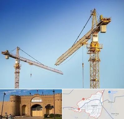 تاور کرین در ایرانشهر