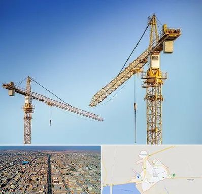 تاور کرین در بندر ماهشهر