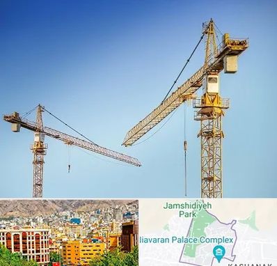 تاور کرین در نیاوران 