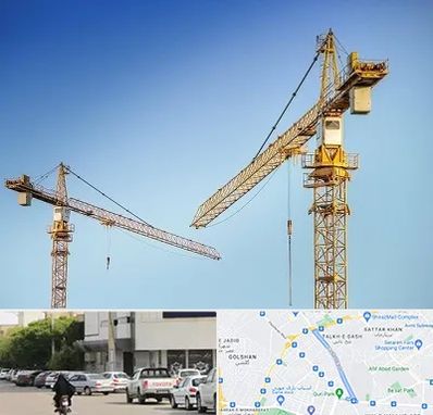 تاور کرین در قدوسی شرقی شیراز