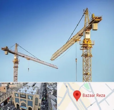 تاور کرین در بازار رضا مشهد