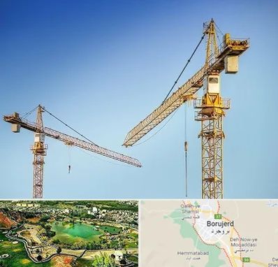 تاور کرین در بروجرد