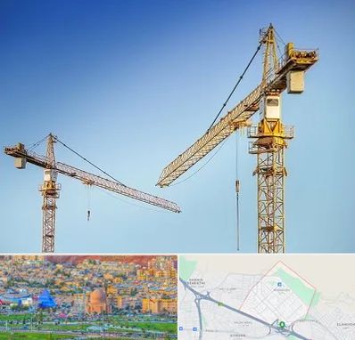 تاور کرین در رشدیه تبریز