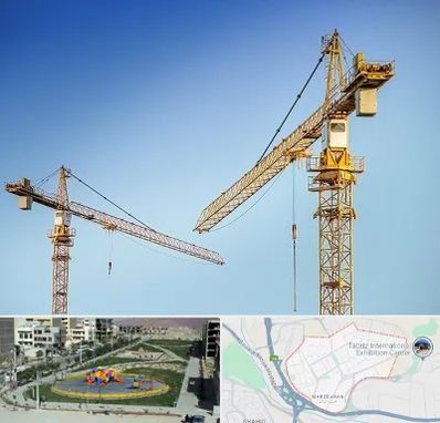 تاور کرین در مرزداران تبریز