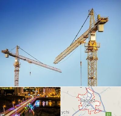 تاور کرین در سقز