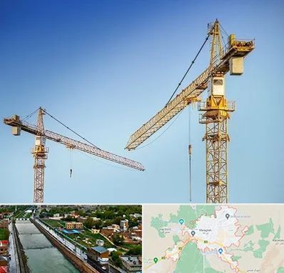 تاور کرین در مراغه